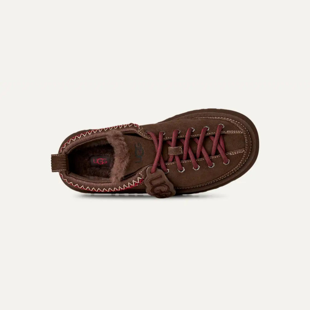 UGG Heritage Lace-Up Slipper BURNT CEDAR