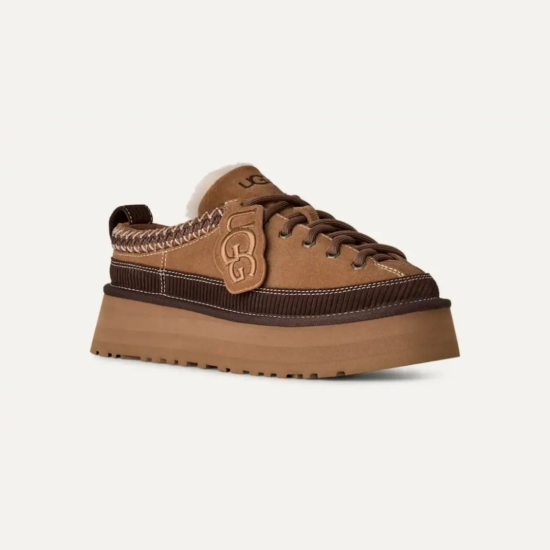 UGG Heritage Lace-Up Slipper  CHESTNUT COLOR (