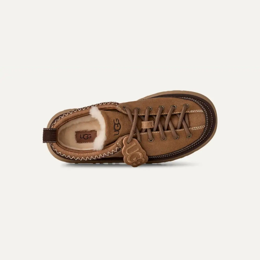 UGG Heritage Lace-Up Slipper  CHESTNUT COLOR (